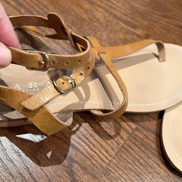 Zara tan brown gladiator sandals - Picture 13 of 13